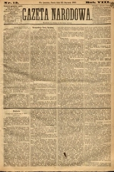 Gazeta Narodowa. 1869, nr 15