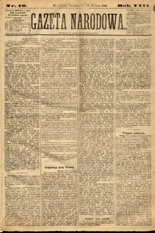 Gazeta Narodowa. 1869, nr 16