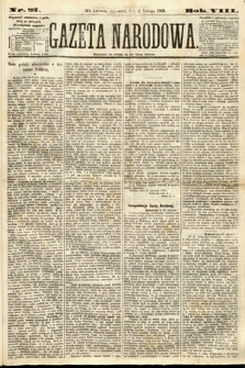 Gazeta Narodowa. 1869, nr 27