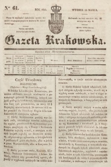 Gazeta Krakowska. 1836, nr 61
