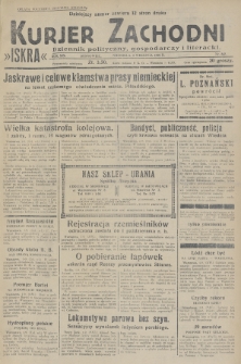 Kurjer Zachodni Iskra : dziennik polityczny, gospodarczy i literacki. R.19, 1928, nr 242
