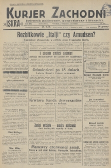 Kurjer Zachodni Iskra : dziennik polityczny, gospodarczy i literacki. R.19, 1928, nr 244