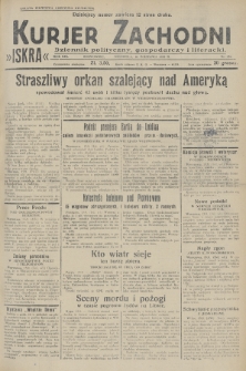 Kurjer Zachodni Iskra : dziennik polityczny, gospodarczy i literacki. R.19, 1928, nr 256