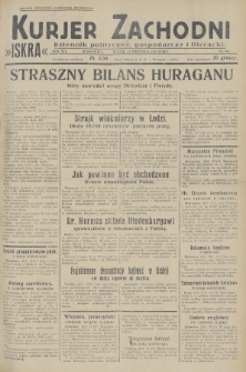 Kurjer Zachodni Iskra : dziennik polityczny, gospodarczy i literacki. R.19, 1928, nr 261