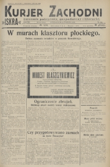 Kurjer Zachodni Iskra : dziennik polityczny, gospodarczy i literacki. R.19, 1928, nr 264