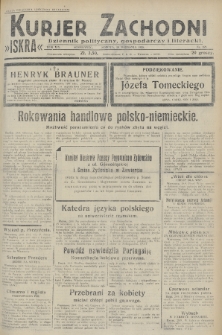 Kurjer Zachodni Iskra : dziennik polityczny, gospodarczy i literacki. R.19, 1928, nr 269