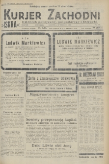 Kurjer Zachodni Iskra : dziennik polityczny, gospodarczy i literacki. R.19, 1928, nr 270