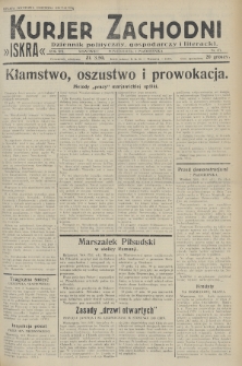 Kurjer Zachodni Iskra : dziennik polityczny, gospodarczy i literacki. R.19, 1928, nr 271