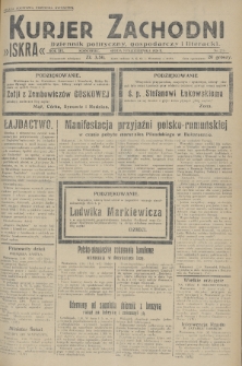 Kurjer Zachodni Iskra : dziennik polityczny, gospodarczy i literacki. R.19, 1928, nr 273