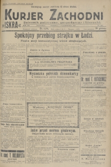 Kurjer Zachodni Iskra : dziennik polityczny, gospodarczy i literacki. R.19, 1928, nr 277