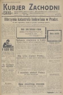 Kurjer Zachodni Iskra : dziennik polityczny, gospodarczy i literacki. R.19, 1928, nr 280