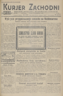 Kurjer Zachodni Iskra : dziennik polityczny, gospodarczy i literacki. R.19, 1928, nr 282