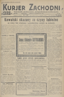 Kurjer Zachodni Iskra : dziennik polityczny, gospodarczy i literacki. R.19, 1928, nr 283