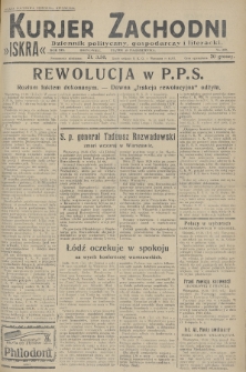 Kurjer Zachodni Iskra : dziennik polityczny, gospodarczy i literacki. R.19, 1928, nr 289