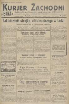 Kurjer Zachodni Iskra : dziennik polityczny, gospodarczy i literacki. R.19, 1928, nr 293
