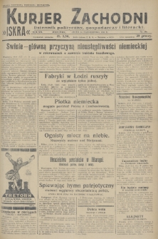 Kurjer Zachodni Iskra : dziennik polityczny, gospodarczy i literacki. R.19, 1928, nr 294