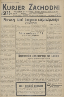 Kurjer Zachodni Iskra : dziennik polityczny, gospodarczy i literacki. R.19, 1928, nr 303