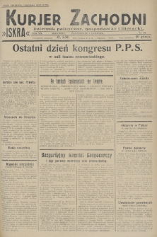 Kurjer Zachodni Iskra : dziennik polityczny, gospodarczy i literacki. R.19, 1928, nr 306