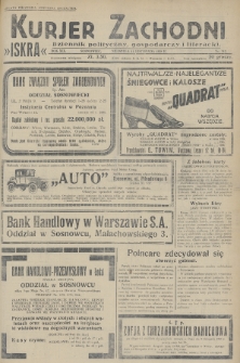 Kurjer Zachodni Iskra : dziennik polityczny, gospodarczy i literacki. R.19, 1928, nr 312