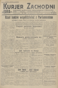 Kurjer Zachodni Iskra : dziennik polityczny, gospodarczy i literacki. R.19, 1928, nr 322