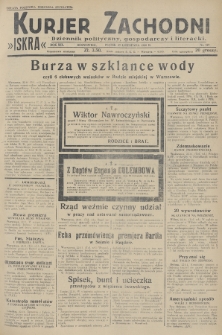 Kurjer Zachodni Iskra : dziennik polityczny, gospodarczy i literacki. R.19, 1928, nr 323