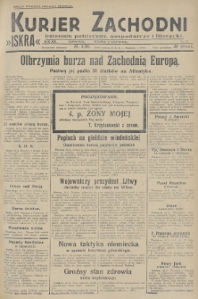 Kurjer Zachodni Iskra : dziennik polityczny, gospodarczy i literacki. R.19, 1928, nr 327
