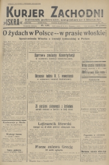 Kurjer Zachodni Iskra : dziennik polityczny, gospodarczy i literacki. R.19, 1928, nr 330