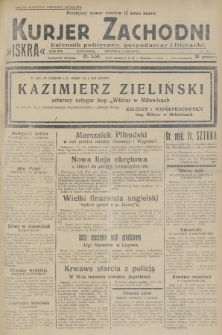Kurjer Zachodni Iskra : dziennik polityczny, gospodarczy i literacki. R.19, 1928, nr 332