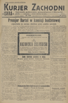 Kurjer Zachodni Iskra : dziennik polityczny, gospodarczy i literacki. R.19, 1928, nr 335