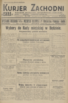 Kurjer Zachodni Iskra : dziennik polityczny, gospodarczy i literacki. R.19, 1928, nr 339
