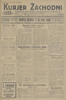 Kurjer Zachodni Iskra : dziennik polityczny, gospodarczy i literacki. R.19, 1928, nr 346
