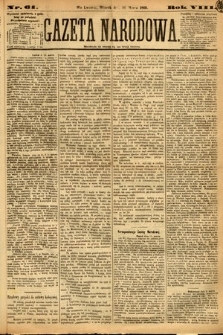 Gazeta Narodowa. 1869, nr 61