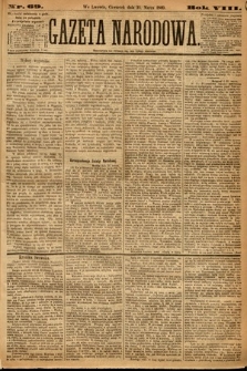 Gazeta Narodowa. 1869, nr 69