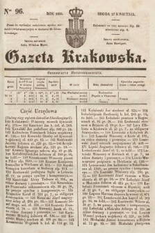 Gazeta Krakowska. 1836, nr 96