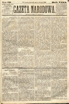 Gazeta Narodowa. 1869, nr 73