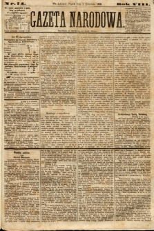 Gazeta Narodowa. 1869, nr 74