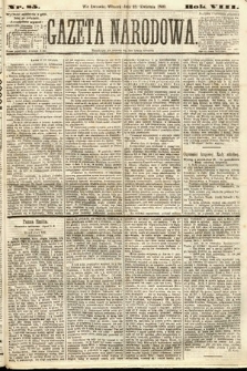 Gazeta Narodowa. 1869, nr 85