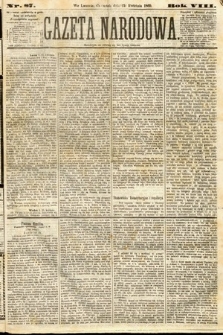 Gazeta Narodowa. 1869, nr 87