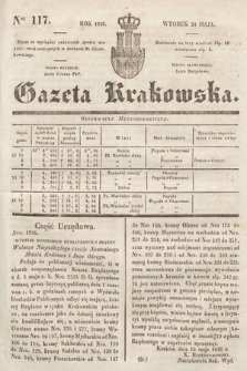 Gazeta Krakowska. 1836, nr 117