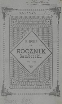 Wydawnictwo na Cele Dobroczynne Samborskie. Nowa Serja Illustrowana. R.16, 1892/1893