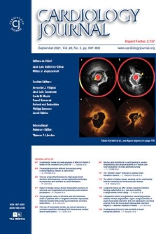 Cardiology Journal. Vol. 28, 2021, no. 5