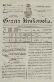 Gazeta Krakowska. 1836, nr 156