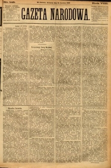 Gazeta Narodowa. 1869, nr 145