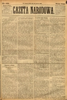 Gazeta Narodowa. 1869, nr 158