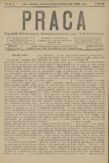 Praca : tygodnik illustrowany, ekonomiczno-społeczny i belletrystyczny. R. 3 [i.e. 4], 1899, nr 43