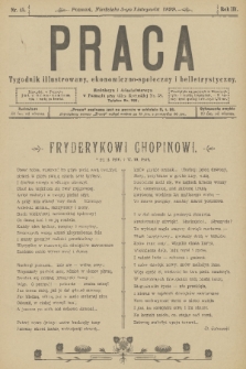 Praca : tygodnik illustrowany, ekonomiczno-społeczny i belletrystyczny. R. 3 [i.e. 4], 1899, nr 45