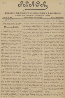 Praca : tygodnik illustrowany, ekonomiczno-społeczny i belletrystyczny. R. 3 [i.e. 4], 1899, nr 47