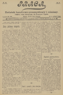 Praca : tygodnik illustrowany, ekonomiczno-społeczny i belletrystyczny. R. 3 [i.e. 4], 1899, nr 48