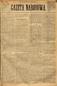 Gazeta Narodowa. 1869, nr 173