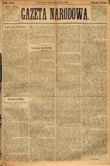 Gazeta Narodowa. 1869, nr 175